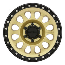 Load image into Gallery viewer, Method Wheels Method MR315 17x8.5 0mm Offset 6x5.5 106.25mm CB Gold/Black Street Loc Wheel
