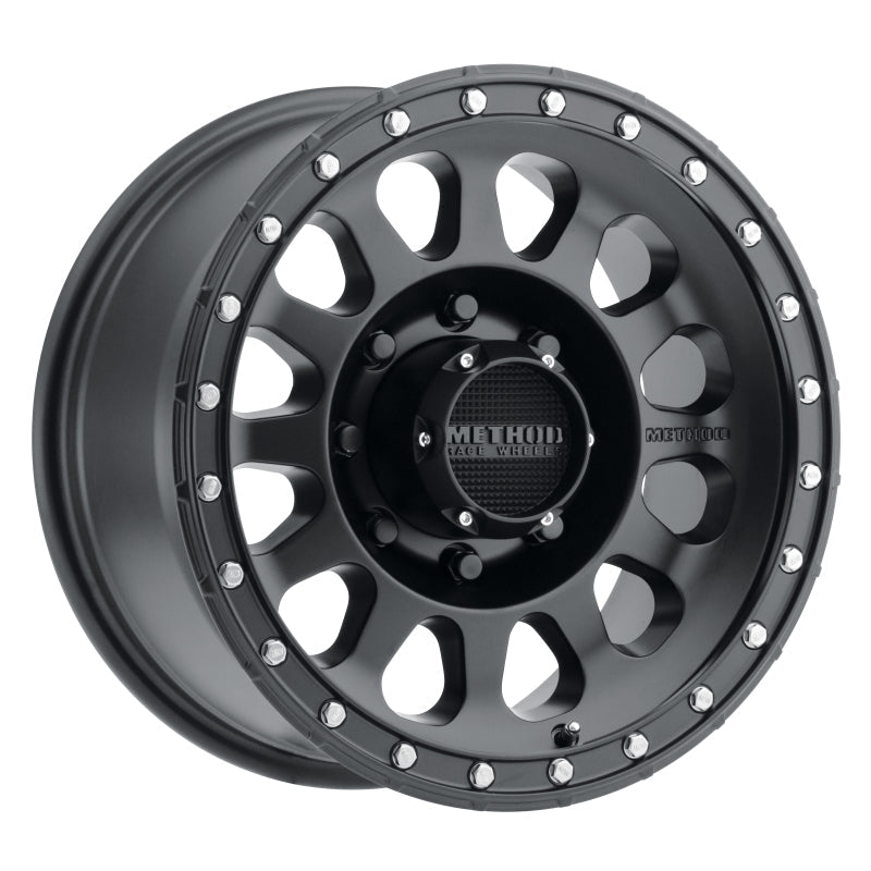 Method Wheels Method MR315 18x9 +18mm Offset 8x180 130.81mm CB Matte Black Wheel