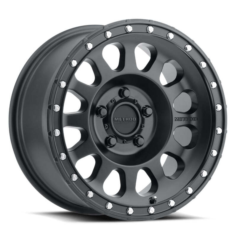 Method Wheels Method MR315 20x9 / 6x5.5 BP / 0mm Offset / 106.25mm CB Matte Black Wheel