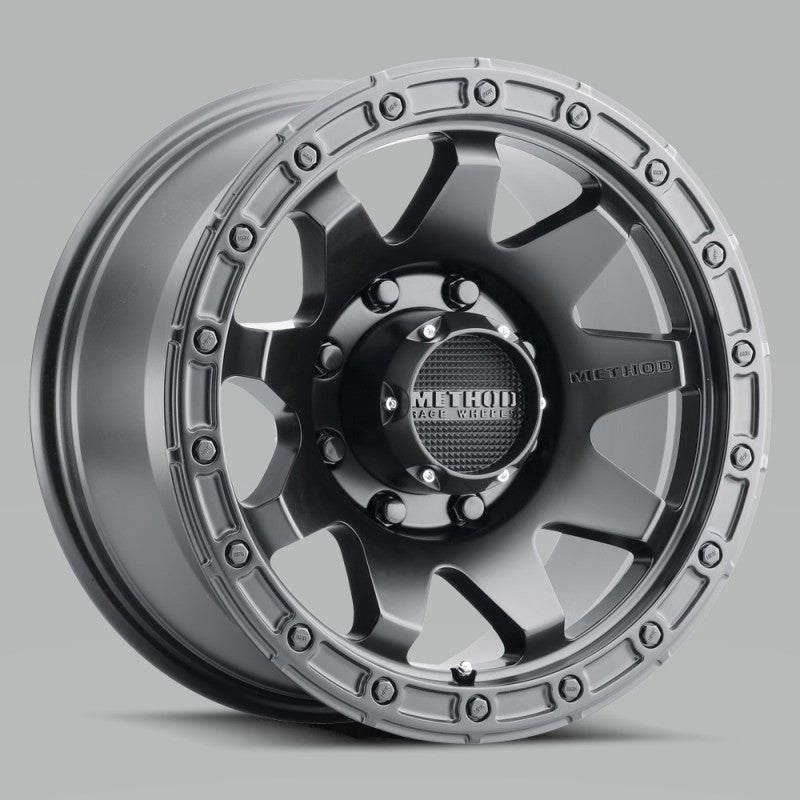 Method Wheels Method MR317 20x9 +18mm Offset 8x180 130.81mm CB Matte Black Wheel