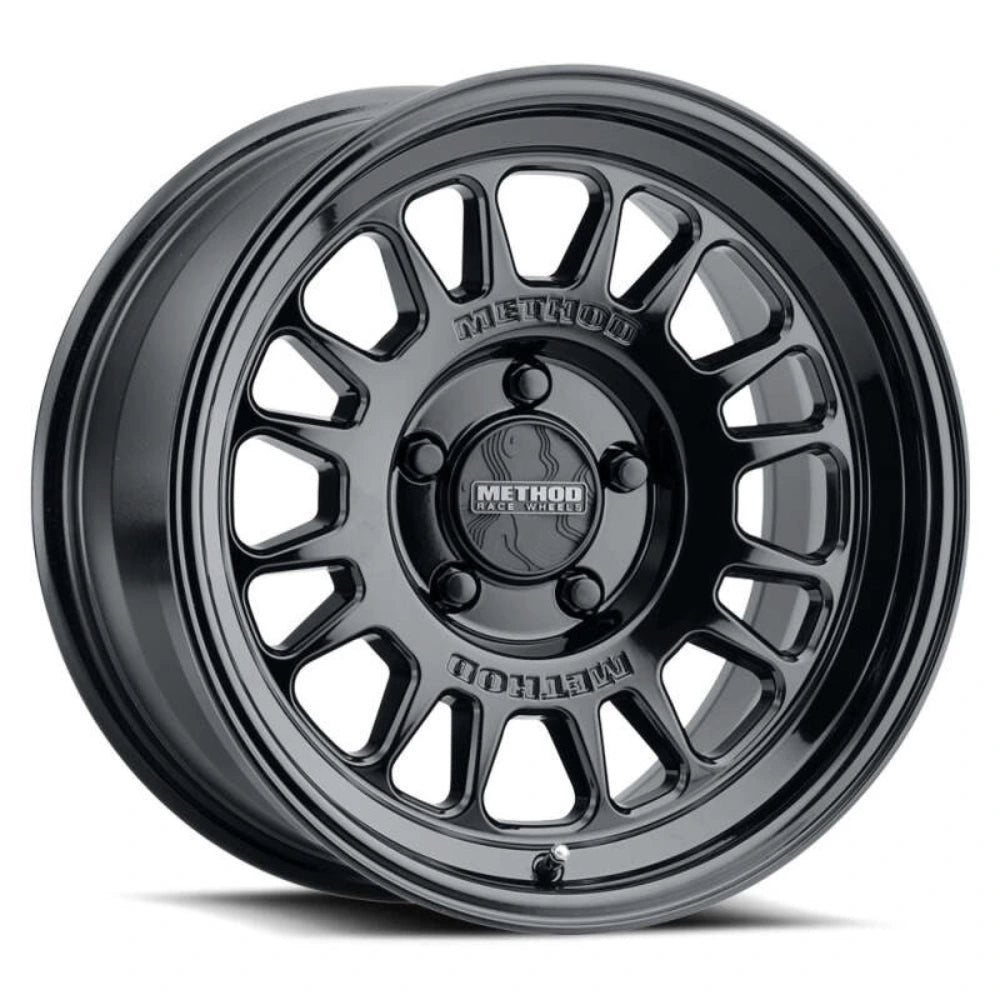 Method MR318 18x9 +18mm Offset 8x170 130.81mm CB Gloss Black - Method Wheels MRWMR318890871318