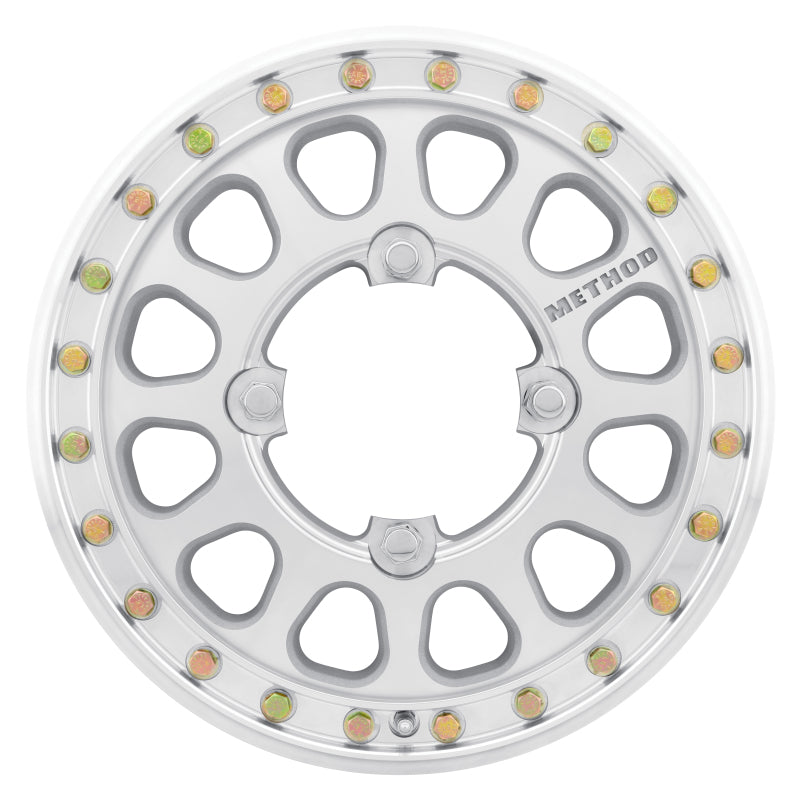 Method Wheels Method MR401-R UTV Beadlock 15x5 / 5+0/43mm Offset / 4x136 / 106mm CB Machined - Raw Wheel