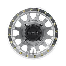Load image into Gallery viewer, Method Wheels Method MR401 UTV Beadlock 14x7 / 5+2/38mm Offset / 4x136 / 106mm CB Machined - Raw Wheel