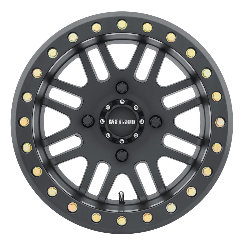 Method Wheels Method MR406 UTV Beadlock 14x10 / 5+5/0mm Offset / 4x136 / 106mm CB Matte Black Wheel