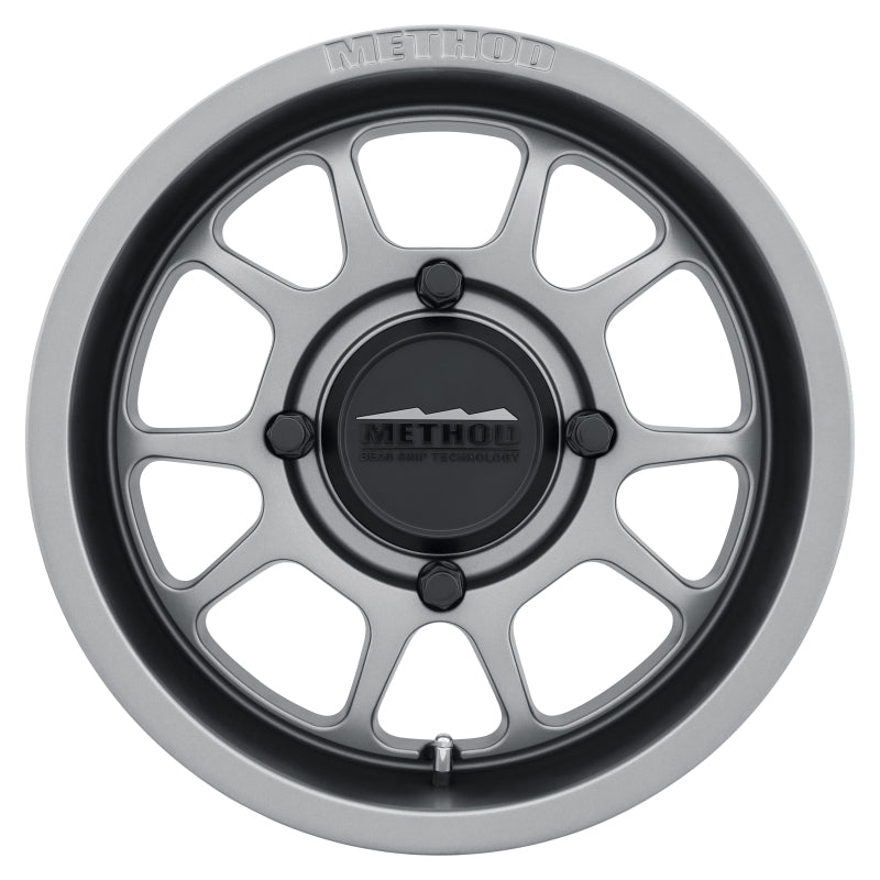 Method Wheels Method MR409 Bead Grip 15x7 / 5+2/38mm Offset / 4x136 / 106.25mm CB Steel Grey Wheel