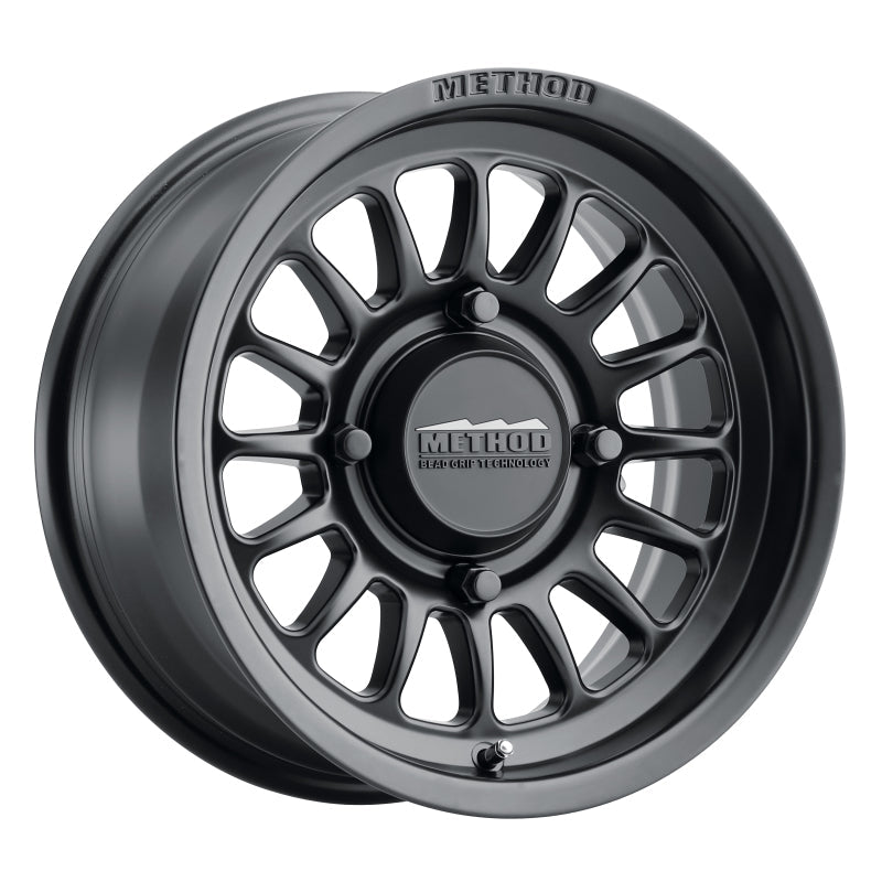 Method Wheels Method MR411 Bead Grip 15x7 / 4+3/13mm Offset / 4x136 / 106.25mm CB Matte Black Wheel