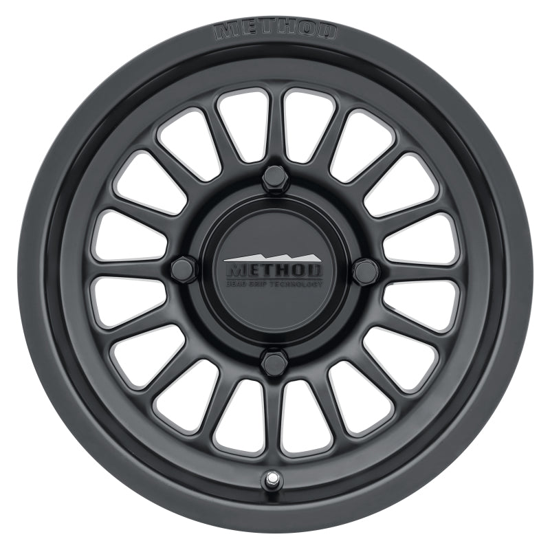 Method Wheels Method MR411 Bead Grip 15x7 / 4+3/13mm Offset / 4x156 / 132mm CB Matte Black Wheel