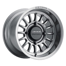 Load image into Gallery viewer, Method Wheels Method MR411 Bead Grip 15x7 / 5+2/38mm Offset / 4x136 / 106.25mm CB Gloss Titanium Wheel