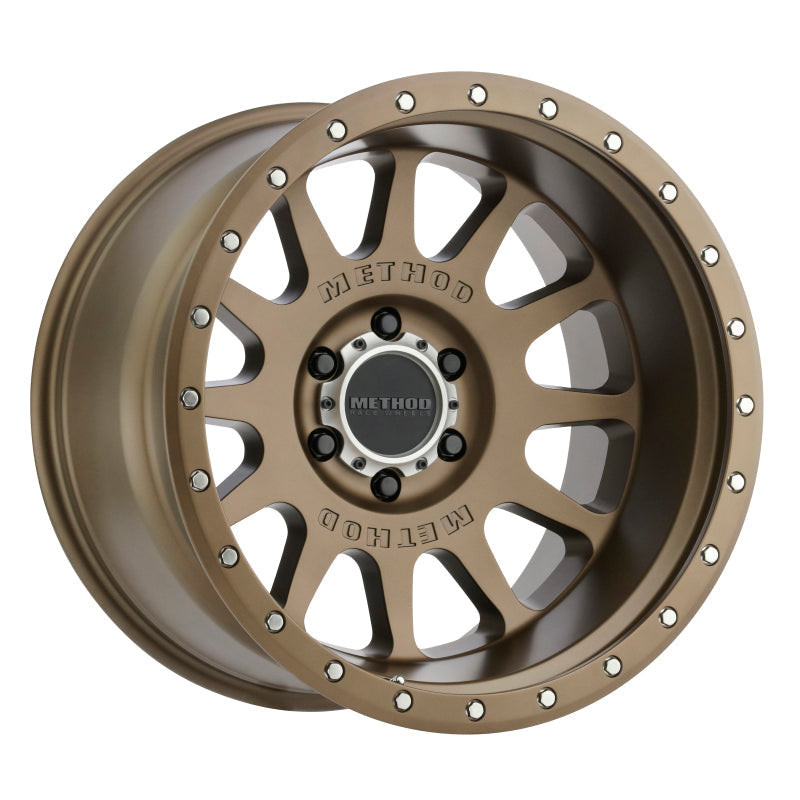 Method MR605 NV 20x10 -24mm Offset 6x135 87mm CB Method Bronze Wheel - Black Ops Auto Works