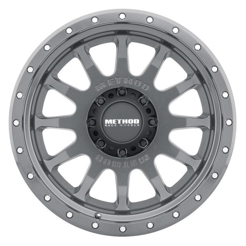 Method Wheels Method MR605 NV 20x10 -24mm Offset 8x170 124.9mm CB Gloss Titanium Wheel