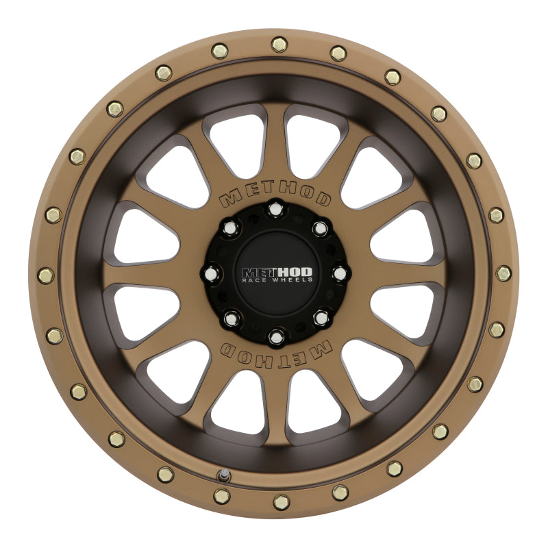 Method Wheels Method MR605 NV 20x10 -24mm Offset 8x6.5 121.3mm CB Method Bronze Wheel