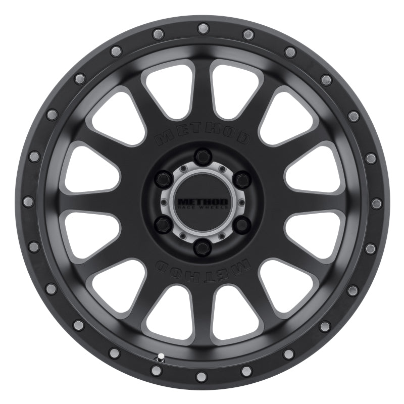 Method Wheels Method MR605 NV 20x9 -12mm Offset 6x135 87mm CB Matte Black Wheel