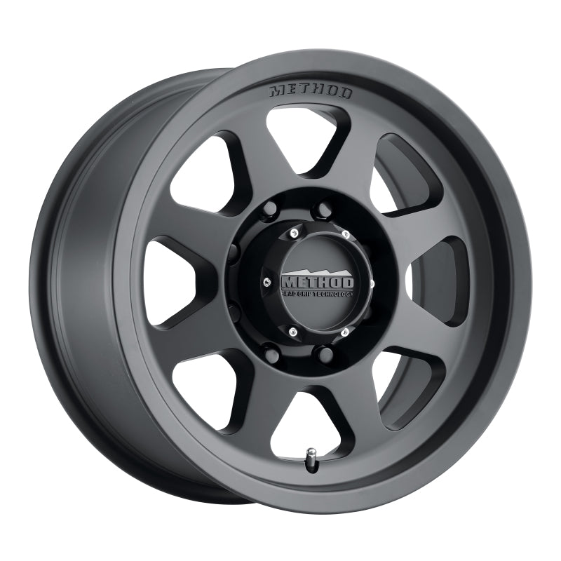 Method Wheels Method MR701 17x8.5 0mm Offset 8x6.5 130.81mm CB Matte Black Wheel