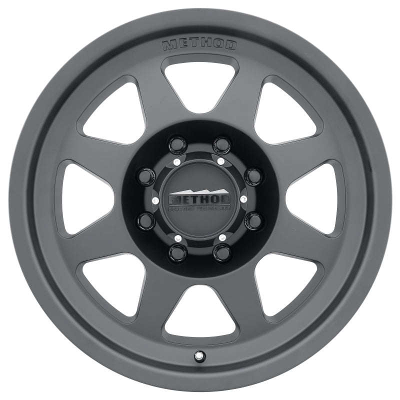Method Wheels Method MR701 HD 18x9 +18mm Offset 8x6.5 130.81mm CB Matte Black Wheel