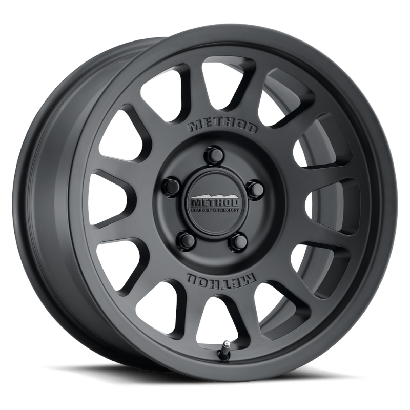 Method Wheels Method MR703 17x7.5 +50mm Offset 5x160 65mm CB Matte Black Wheel