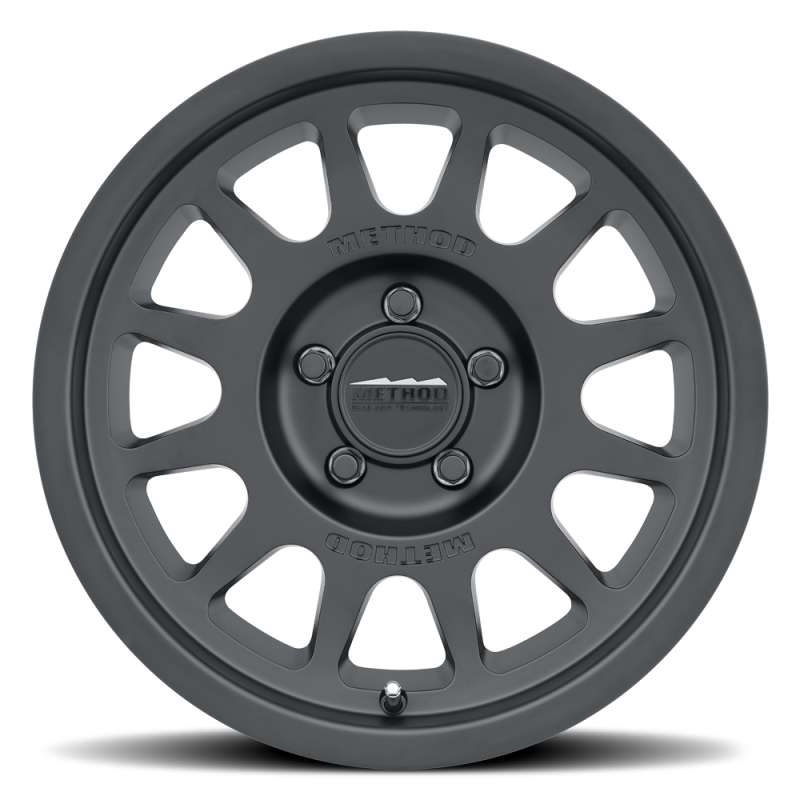 Method MR703 17x8.5 0mm Offset 5x5 71.5mm CB Matte Black Wheel - Black Ops Auto Works