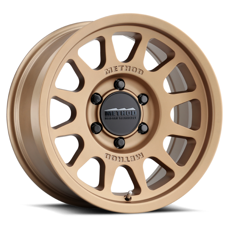 Method MR703 17x8.5 +35mm Offset 6x5.5 106.25mm CB Method Bronze Wheel - Black Ops Auto Works