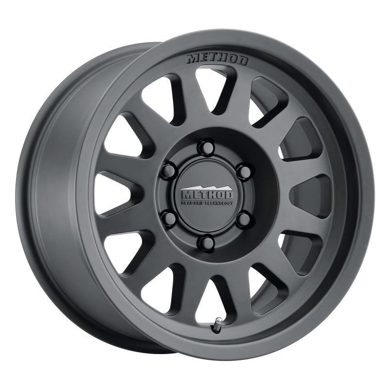 Method MR704 17x8.5 0mm Offset 8x170 130.81mm CB Matte Black Wheel - Black Ops Auto Works