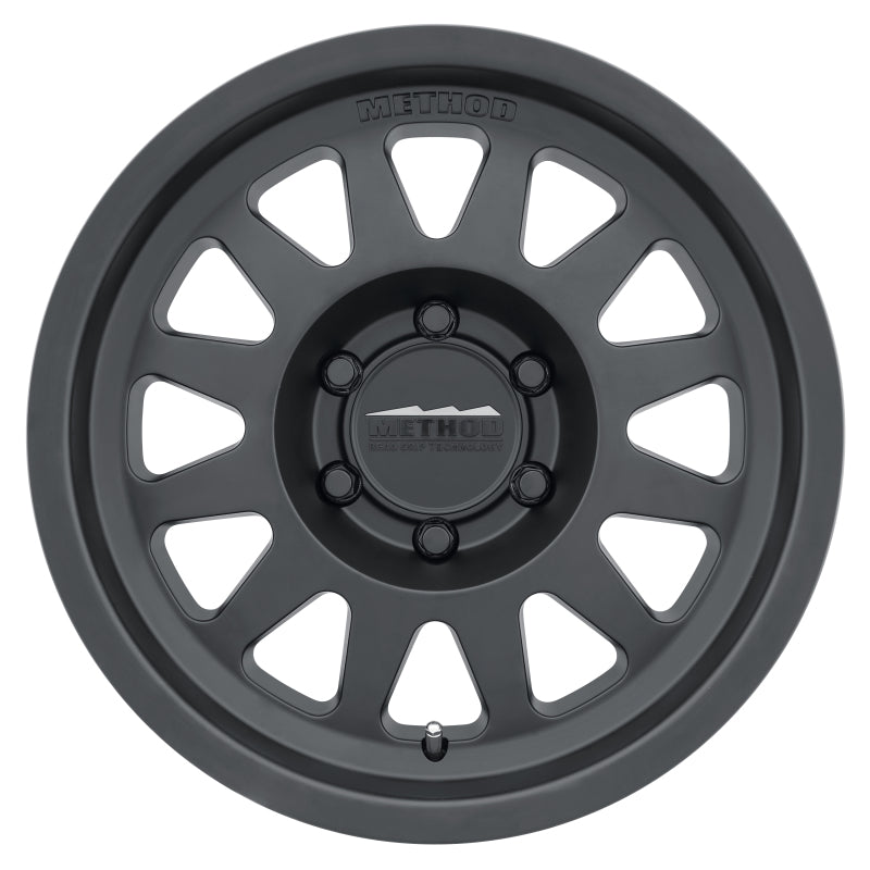 Method MR704 17x8.5 0mm Offset 8x170 130.81mm CB Matte Black Wheel - Black Ops Auto Works