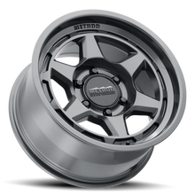 Load image into Gallery viewer, Method MR708 gloss titanium wheel, angled view showing barrel depth and lip