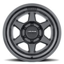 Load image into Gallery viewer, Method MR708 gloss titanium wheel, straight-on front view showing center cap
