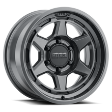 Load image into Gallery viewer, Method MR708 gloss titanium wheel, front face view showing 8-spoke design