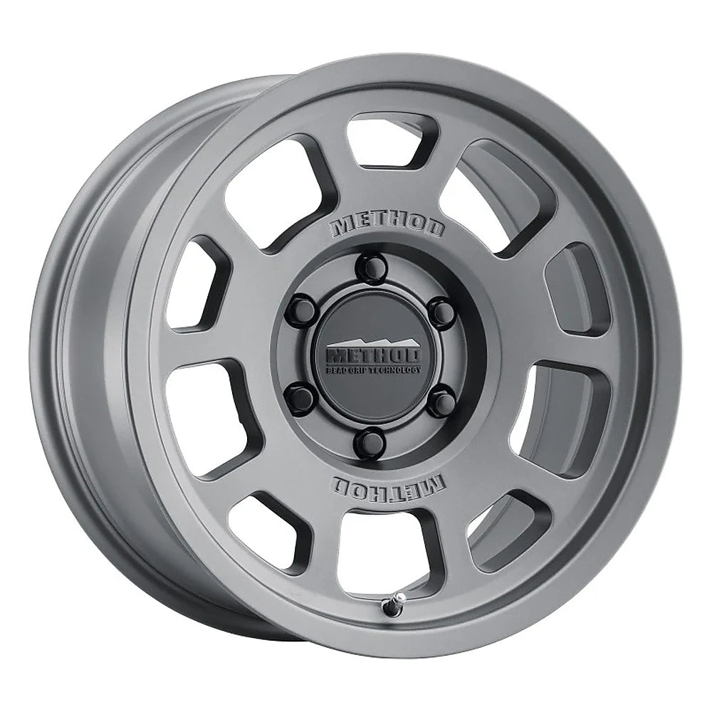 Method MR705 Bead Grip 17x8.5 Titanium Wheel, product view 1