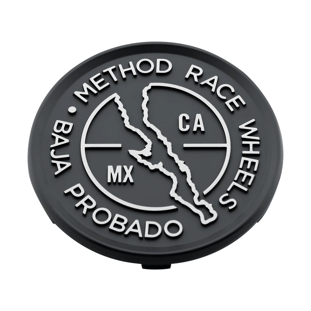 Method BAJA 86 mm Snap-In Center Cap, Black - Method Wheels MRWCP-BAJA86S-B