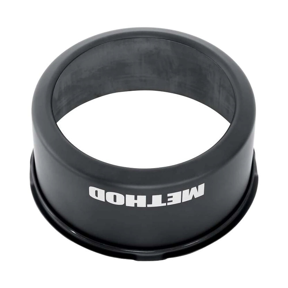 Method Open 62 mm Push-Through Center Cap, Black - Method Wheels MRWCP-OPEN140-62-B