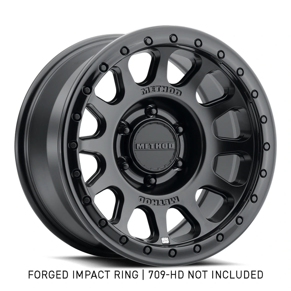 Method 709 Impact Ring – 17 in, Gloss Black - Method Wheels MRWGR-10017-GB