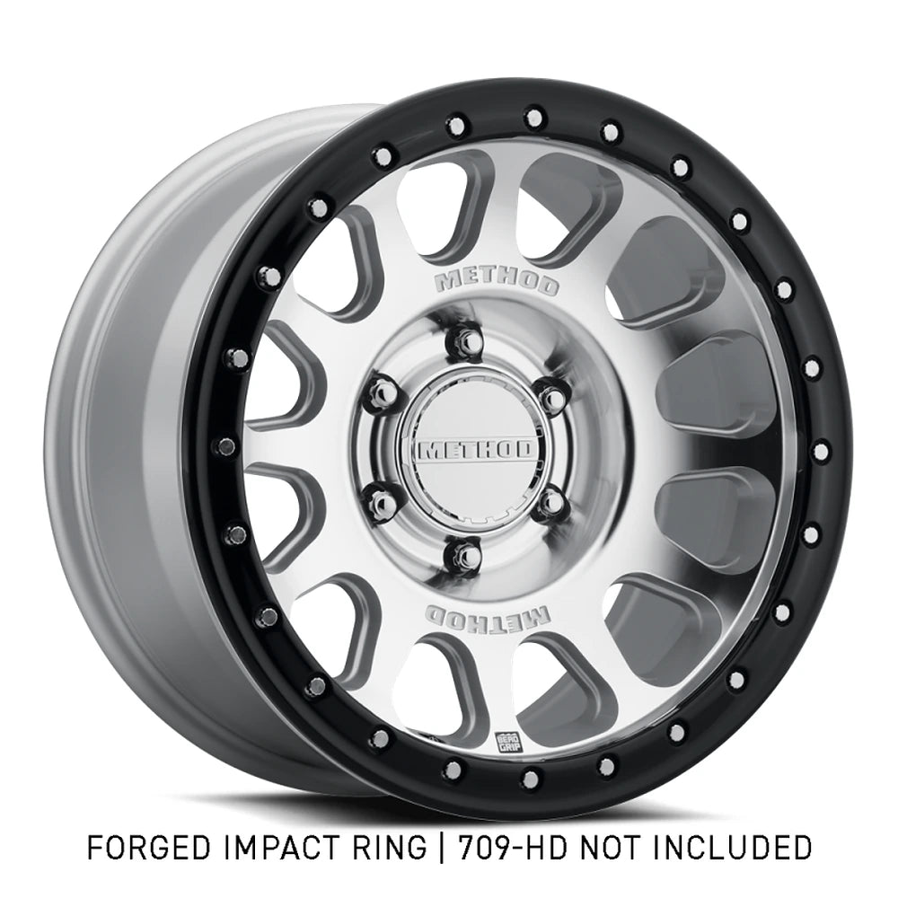 Method 709 Impact Ring – 20 in, Gloss Black - Method Wheels MRWGR-10020-GB