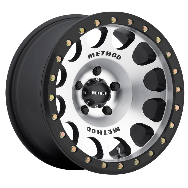 Method MR105 Beadlock 17x9 -38mm Offset 5x5 71.5mm CB Machined w/Matte Black Ring Wheel - Method Wheels MRWMR10579050338B