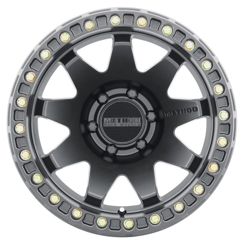 Method MR108 17x9 -44mm Offset 6x5.5 106.25mm CB Matte Black w/BH-H24125-38 Wheel - Method Wheels MRWMR10879060544B