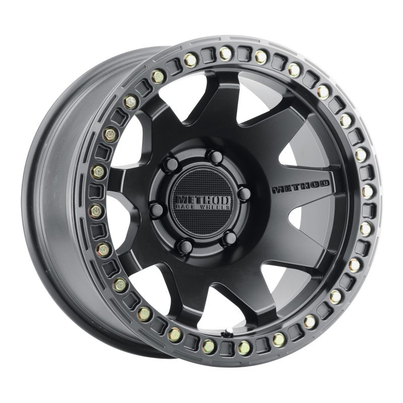 Method MR108 17x9 -44mm Offset 6x5.5 106.25mm CB Matte Black w/BH-H24125-38 Wheel - Method Wheels MRWMR10879060544B