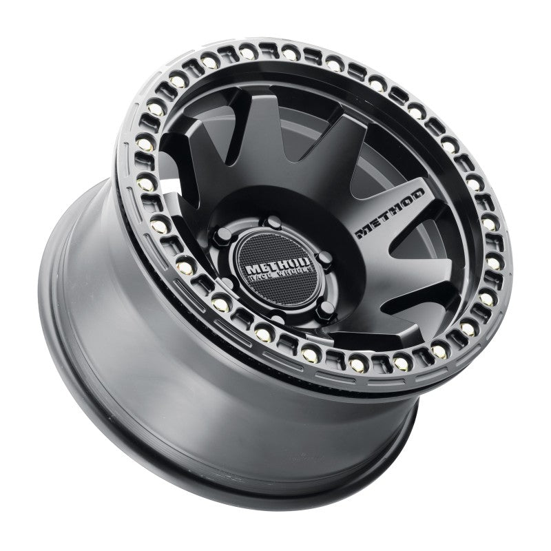 Method MR108 17x9 -44mm Offset 6x5.5 106.25mm CB Matte Black w/BH-H24125-38 Wheel - Method Wheels MRWMR10879060544B