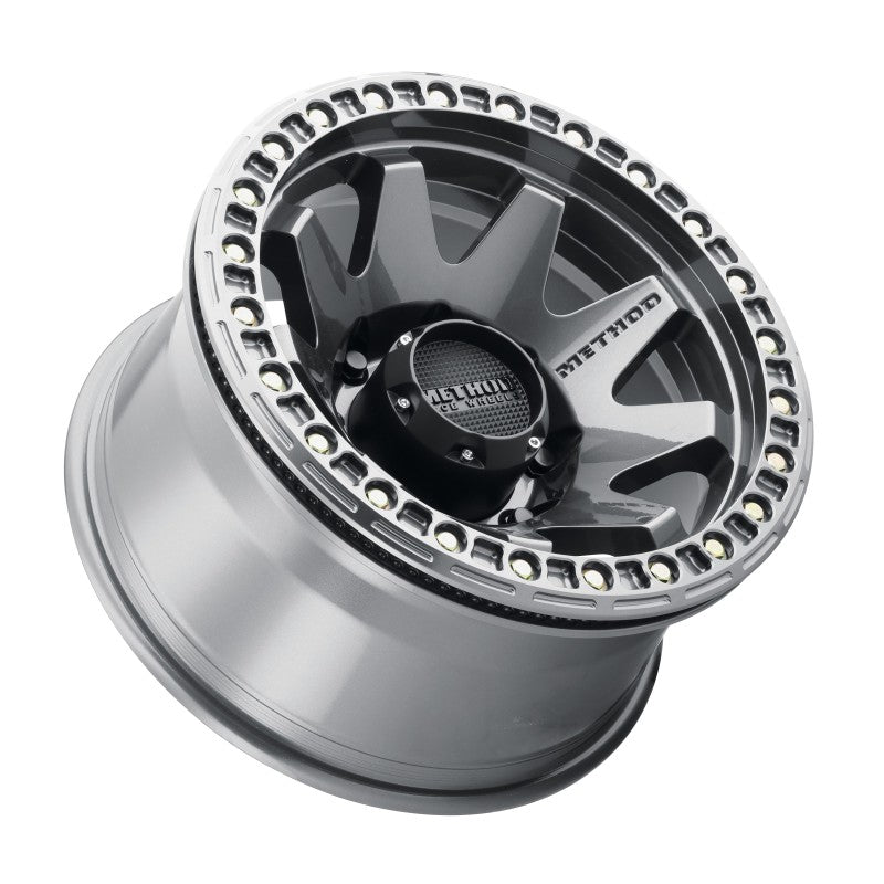 Method MR108 17x9 -44mm Offset 8x6.5 130.81mm CB Gloss Titanium w/BH-H24125-38 Wheel - Method Wheels MRWMR10879080844B