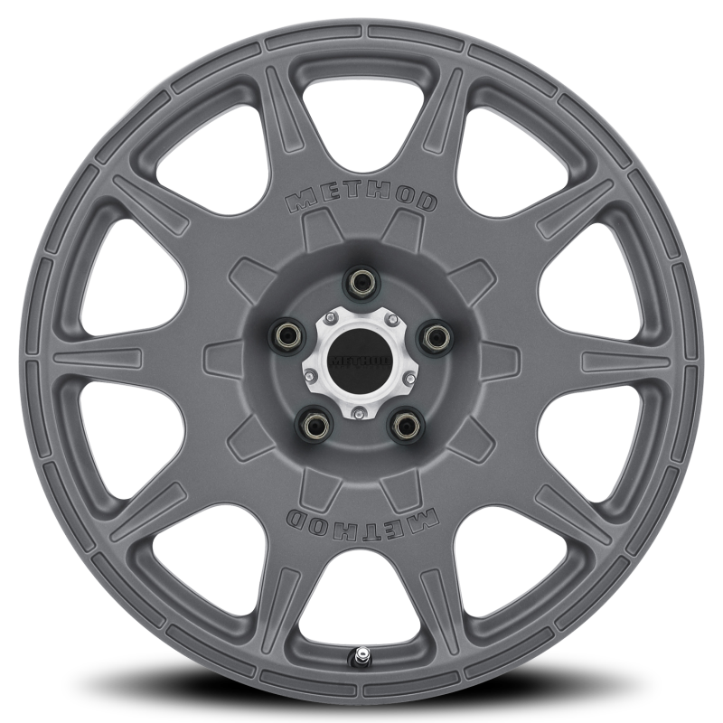 Method MR502 RALLY 17x8 +38mm Offset 5x4.5 67.1mm CB Titanium Wheel - Method Wheels MRWMR50278012838-2