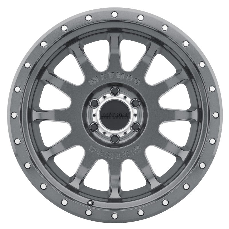 Method MR605 NV 20x10 -24mm Offset 6x5.5 106.25mm CB Gloss Titanium Wheel - Method Wheels MRWMR60521060824N