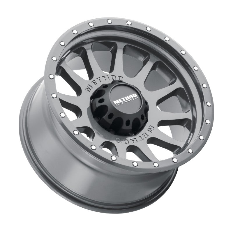 Method MR605 NV 20x10 -24mm Offset 8x170 124.9mm CB Gloss Titanium Wheel - Method Wheels MRWMR60521087824N