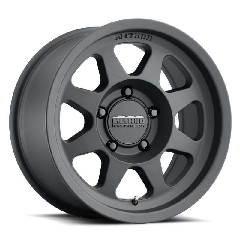 Method MR701 16x6.5 90mm Offset 6x180 138.9mm CB Matte Black Wheel - Method Wheels MRWMR70166568590