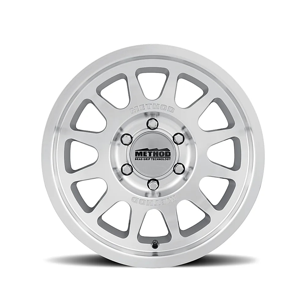 Method MR703 Bead Grip 17x8.5 +35mm Offset 6x5.5 106.25mm CB Machined - Clear Coat Wheel - Method Wheels MRWMR70378560335
