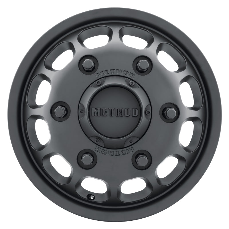 Method MR901 - FRONT 16x5.5 +117mm Offset 6x205 161.04mm CB Matte Black Wheel - Method Wheels MRWMR901655925117