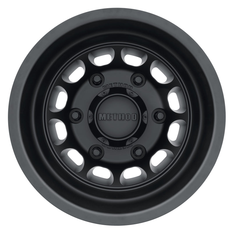 Method MR901 - REAR 16x5.5 -138mm Offset 6x205 161.04mm CB Matte Black Wheel - Method Wheels MRWMR901655925138N