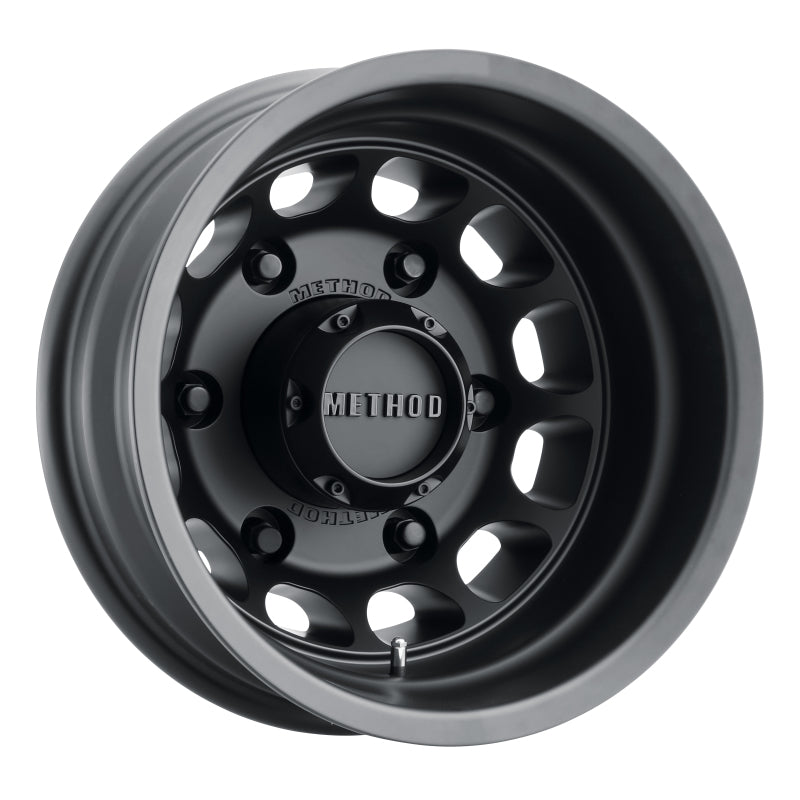 Method MR901 - REAR 16x5.5 -138mm Offset 6x205 161.04mm CB Matte Black Wheel - Method Wheels MRWMR901655925138N