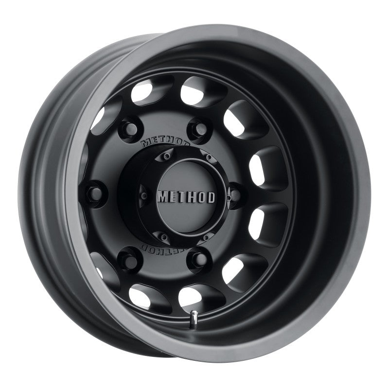 Method MR901 - REAR 16x6 -134mm Offset 6x180 138.9mm CB Matte Black Wheel - Method Wheels MRWMR901660685134N