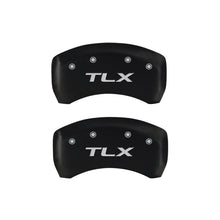 Load image into Gallery viewer, MGP 4 Caliper Covers Engraved Front Acura Engraved Rear TLX Red finish silver ch - Black Ops Auto Works