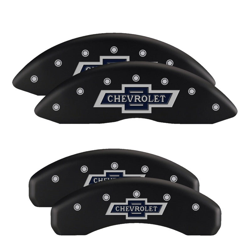 MGP 4 Caliper Covers Engraved Front RAM Engraved Rear RAMHEAD Red finish silver ch - Black Ops Auto Works