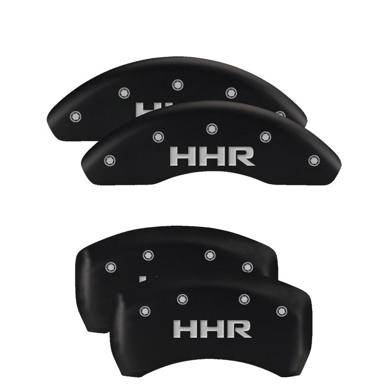 MGP 4 Caliper Covers Engraved Front & Rear Gen 5/RS Red finish silver ch - Black Ops Auto Works
