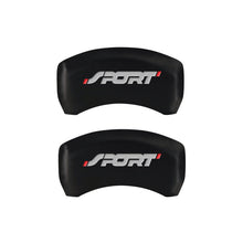Load image into Gallery viewer, MGP 4 Caliper Covers Engraved Front &amp; Rear No bolts/Sport Red finish silver ch - Black Ops Auto Works