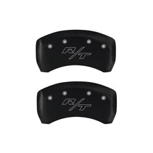 Load image into Gallery viewer, MGP 4 Caliper Covers Engraved Front &amp; Rear Vintage Style/RT Red finish silver ch - Black Ops Auto Works